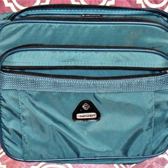 Samsonite Handbags - Green Samsonite Carry On Bag